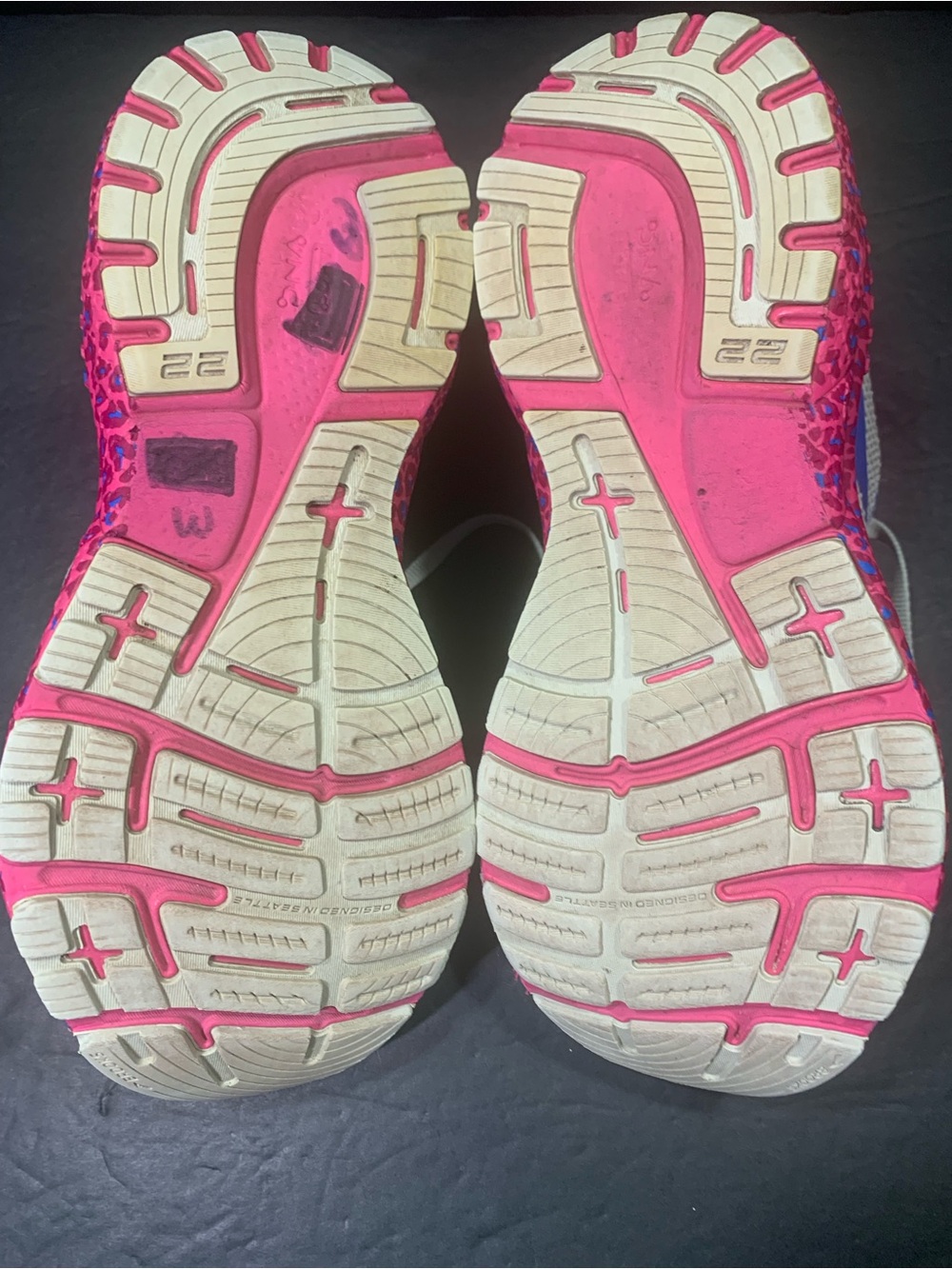 Brooks Adrenaline 22 GTS Women’s Running Walking Sneakers Shoe Size- 8.5 - Picture 9 of 10